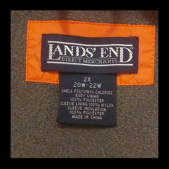 Water proof rain jacket size 2X or 20w - 22w - Picture 4 of 5